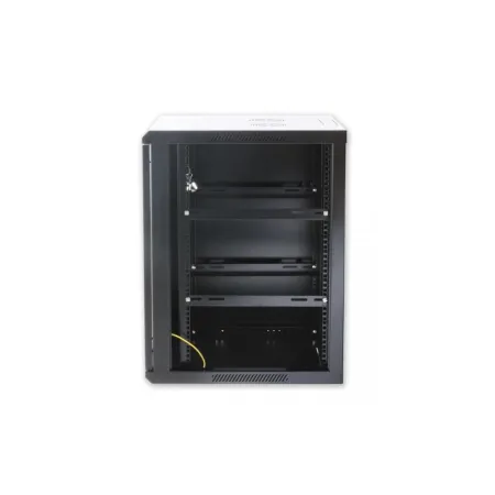 Szafka Wisząca Złożona 15u 600x600 Rack 19 Drzwi Szklane